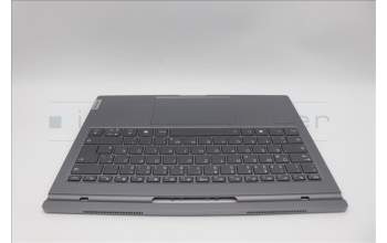 Lenovo 5CB1P73933 C-Cover with keyboard, German, Luna Grey, Fingerprint, UK