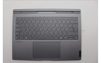 Lenovo 5CB1P73937 C-Cover with keyboard, UK English, Luna Grey, Fingerprint, UK