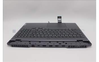 Lenovo 5CB1P73943 C-Cover with keyboard, Thai, Storm Grey, Non-Fingerprint, US