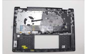 Lenovo 5CB1P73950 C-Cover with keyboard, UK English, Luna Grey, FingerPrint, UK