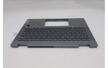 Lenovo 5CB1P74337 C-Cover with keyboard, Russian, Luna Grey, FingerPrint, US