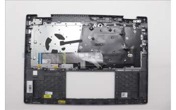 Lenovo 5CB1P74338 C-Cover with keyboard, French, Luna Grey, FingerPrint, US