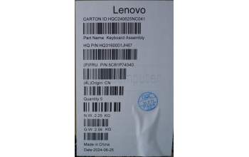 Lenovo 5CB1P74340 Tastatur inkl. Topcase ASM_ARA H 83KX FP LG