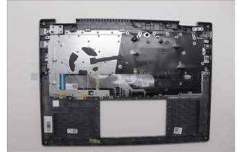 Lenovo 5CB1P74340 C-Cover with keyboard, Arabic, Luna Grey, FingerPrint, US