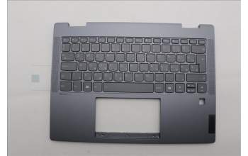 Lenovo 5CB1P74345 C-Cover with keyboard, Hungarian, Luna Grey, FingerPrint