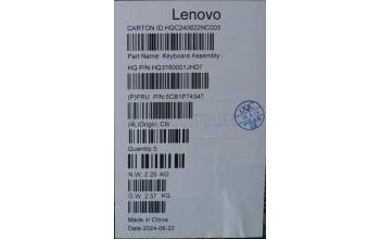 Lenovo 5CB1P74347 Tastatur inkl. Topcase ASM_BEL H 83KX FP LG