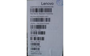 Lenovo 5CB1P74349 Tastatur inkl. Topcase ASM_SLV H 83KX FP LG