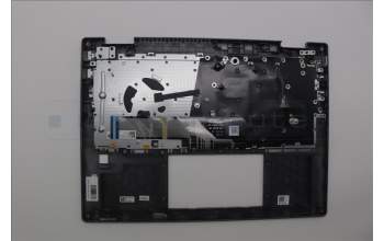Lenovo 5CB1P74350 C-Cover with keyboard, Switzerland, Luna Grey, FingerPrint, UK