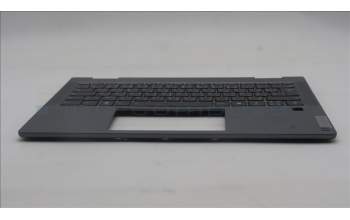 Lenovo 5CB1P74354 C-Cover with keyboard, French Arabic, Luna Grey, FingerPrint, UK
