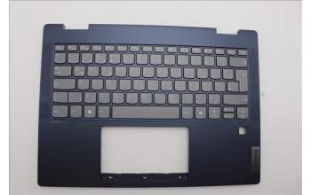 Lenovo 5CB1P74370 C-Cover with keyboard,German,Cosmic Blue,FingerPrint