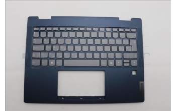 Lenovo 5CB1P74376 C-Cover with keyboard, Hungarian, Cosmic Blue, FingerPrint, UK