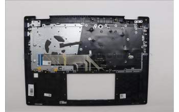 Lenovo 5CB1P74386 C-Cover with keyboard, Ukraine, Cosmic Blue, FingerPrint, US