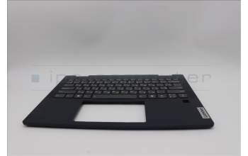 Lenovo 5CB1P74386 C-Cover with keyboard, Ukraine, Cosmic Blue, FingerPrint, US