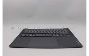 Lenovo 5CB1P74762 C-Cover with keyboard, Italian, Luna Grey, Puresight Logo, UK