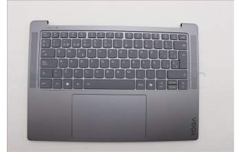 Lenovo 5CB1P74770 C-Cover with keyboard, Spanish, Luna Grey, Puresight Logo, UK