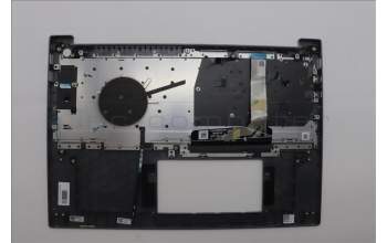 Lenovo 5CB1P85699 C-Cover with keyboard, US English Euro, Luna Grey, FingerPrint, US