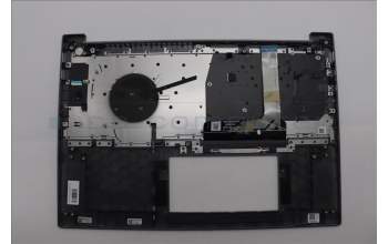 Lenovo 5CB1P85714 C-Cover with keyboard, Russian, Luna Grey, FingerPrint, US