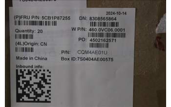 Lenovo 5CB1P87255 Lower Case W 83J2 PB