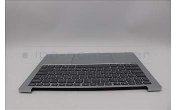 Lenovo 5CB1P87258 C-Cover with keyboard, Arabic, Cloud Grey, Backlight, US