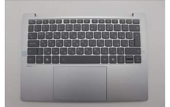 Lenovo 5CB1P88220 C-Cover with keyboard, Bulgarian, Cloud Grey, Backlight, UK