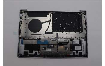 Lenovo 5CB1P88222 C-Cover with keyboard, English, Cloud Grey, Backlight, US