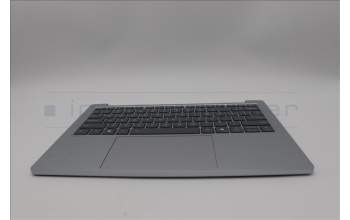 Lenovo 5CB1P88222 C-Cover with keyboard, English, Cloud Grey, Backlight, US