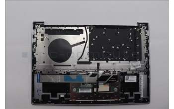 Lenovo 5CB1P89843 C-Cover with keyboard, Portuguese, Cloud Grey, Backlight, UK