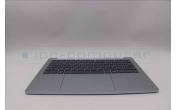 Lenovo 5CB1P89846 C-Cover with keyboard, Spanish, Cloud Grey, Backlight, UK