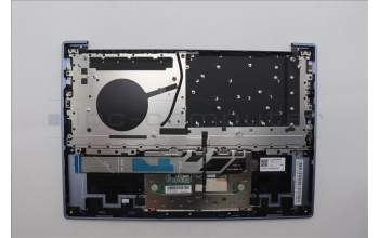 Lenovo 5CB1P89863 C-Cover with keyboard, German, Polar Blue, Backlight, UK