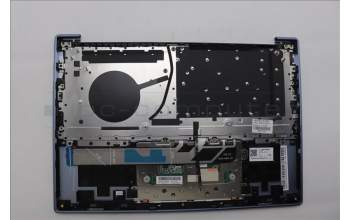 Lenovo 5CB1P89876 C-Cover with keyboard, Spanish, Polar Blue, Backlight, UK