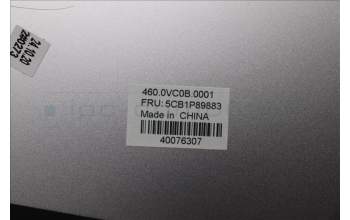Lenovo 5CB1P89883 LCD Cover, 83J3, Cloud Grey