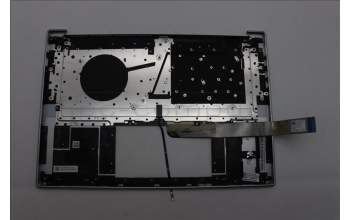 Lenovo 5CB1Q27715 C-Cover with keyboard, English, Cloud Grey, Backlight, US