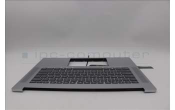 Lenovo 5CB1Q27716 C-Cover with keyboard, US English Euro, Cloud Grey, Backlight, US