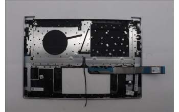 Lenovo 5CB1Q27720 C-Cover with keyboard, German, Cloud Grey, Backlight