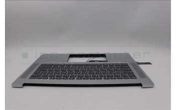 Lenovo 5CB1Q27720 C-Cover with keyboard, German, Cloud Grey, Backlight