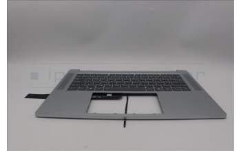 Lenovo 5CB1Q27723 C-Cover with keyboard, Hungarian, Cloud Grey, Backlight, UK