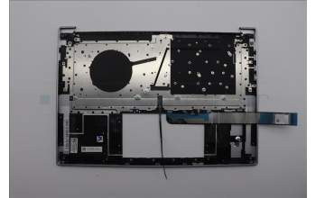 Lenovo 5CB1Q28964 C-Cover with keyboard, Portuguese, Cloud Grey, Backlight, UK