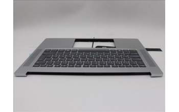 Lenovo 5CB1Q28964 C-Cover with keyboard, Portuguese, Cloud Grey, Backlight, UK