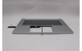 Lenovo 5CB1Q32375 C-Cover with keyboard, Switzerland, Cloud Grey, Backlight, UK