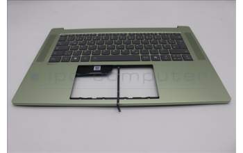 Lenovo 5CB1Q32421 C-Cover with keyboard, German, Storm Grey, Backlight, UK