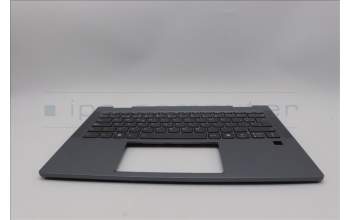 Lenovo 5CB1Q43229 C-Cover with keyboard, Spanish, Luna Grey, Fingerprint, UK
