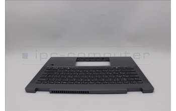 Lenovo 5CB1Q43237 C-Cover with keyboard, Russian, Luna Grey, Fingerprint, US