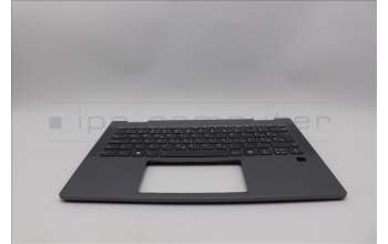 Lenovo 5CB1Q43249 C-Cover with keyboard, Slovenian, Luna Grey, Fingerprint, UK