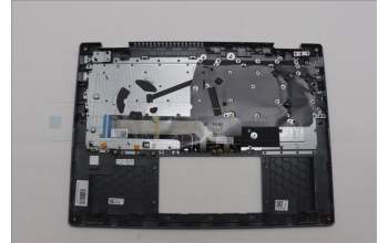 Lenovo 5CB1Q43251 C-Cover with keyboard, US English Euro, Luna Grey, Fingerprint, US