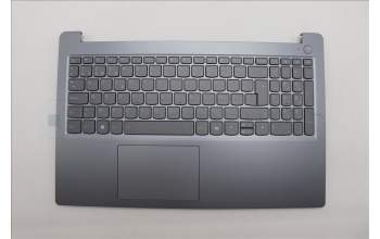 Lenovo 5CB1Q43261 C-Cover with keyboard, Belgian, Luna Grey, Backlight, UK