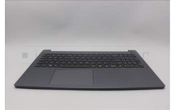 Lenovo 5CB1Q43265 C-Cover with keyboard, US English Euro, Luna Grey, Backlight, US