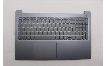 Lenovo 5CB1Q43269 C-Cover with keyboard, French, Luna Grey, Backlight, US