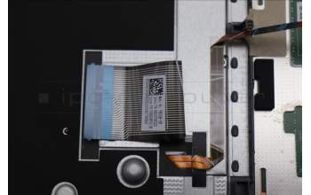 Lenovo 5CB1Q43289 C-Cover with keyboard, Ukraine, Luna Grey, Backlight, US