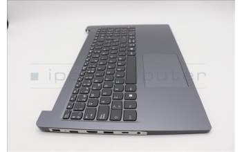 Lenovo 5CB1Q43293 C-Cover with keyboard, Spanish, Luna Grey, Non-Backlight, UK