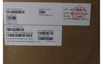 Lenovo 5CB1Q43318 C-Cover with keyboard, Ukraine, Luna Grey, Non-Backlight, US